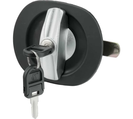 Изображение товара Замок мебельный замок.su ригельный тип 223 C ручка хром 0223 C