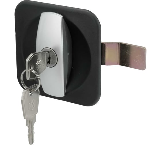 Изображение товара Замок мебельный замок.su ригельный типа F90 изогнутый ригель ручка хром - 2шт. 0243.2