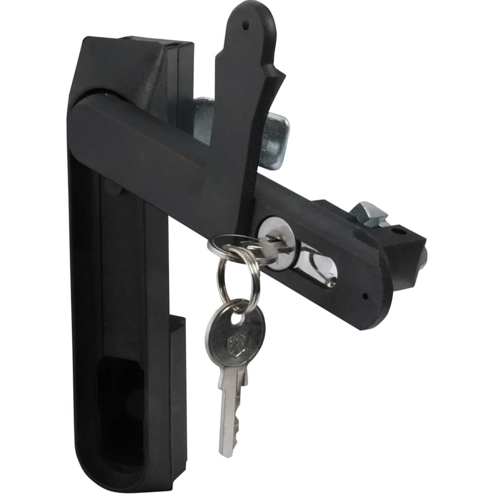 Изображение товара Замок мебельный замок.su MS-1925-1KA/P ригель изогнутый /+8 мм/, английский ключ, мастер 0905 KA/P