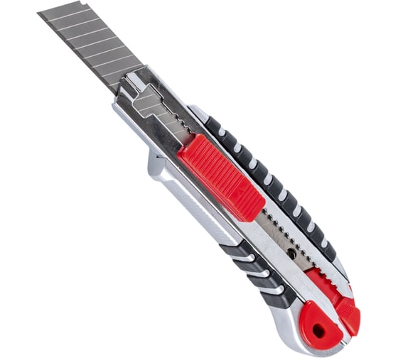 Изображение товара Нож универсальный строительный VIRA 18 мм, с запасными лезвиями 831316