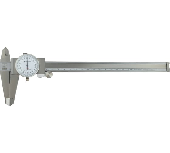 Изображение товара Штангенциркуль с круговой шкалой ТОЧИНТЕХ ШЦК-200-0.02 ГОСРЕЕСТР 89053-23 нерж.сталь шц00091