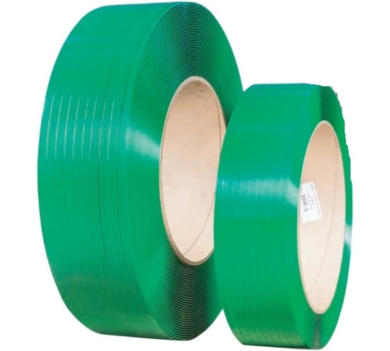 Изображение товара Полиэстеровая лента Specta 15,5 x 0,89 мм зеленая  OPTIMA (АВТОМАТ) (1250 м/рулон) 4687206991354