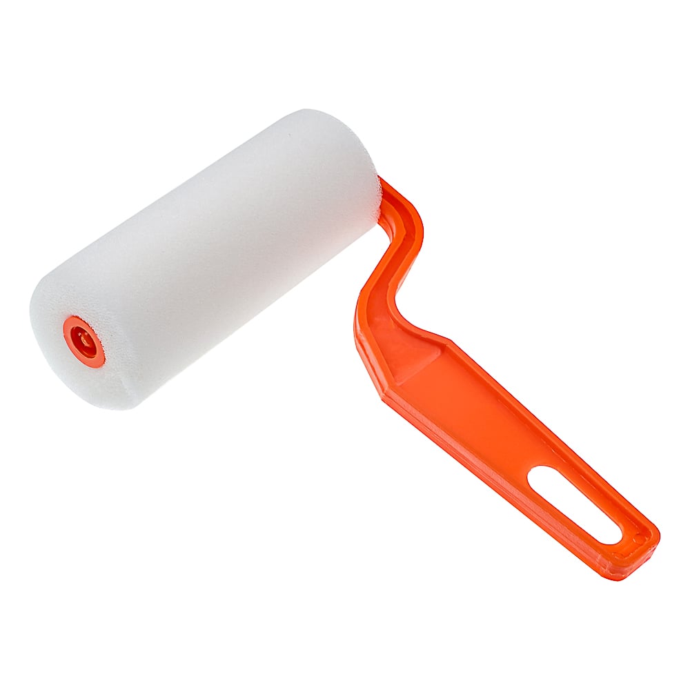 Изображение товара Мини-валик ЕРМАК поролон 100х16х6мм с ручкой пластик