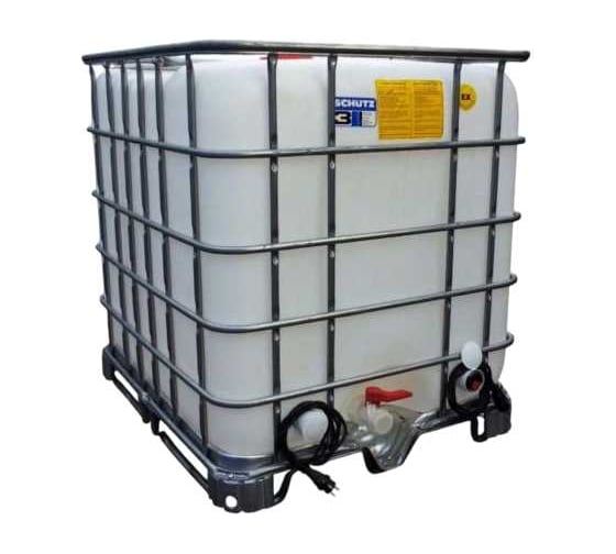 Изображение товара Еврокуб BigTara ref 1000 л, чистый, пропаренный, с подогревом, 3 тэна (поддон металл/пластик ref) CN404RR