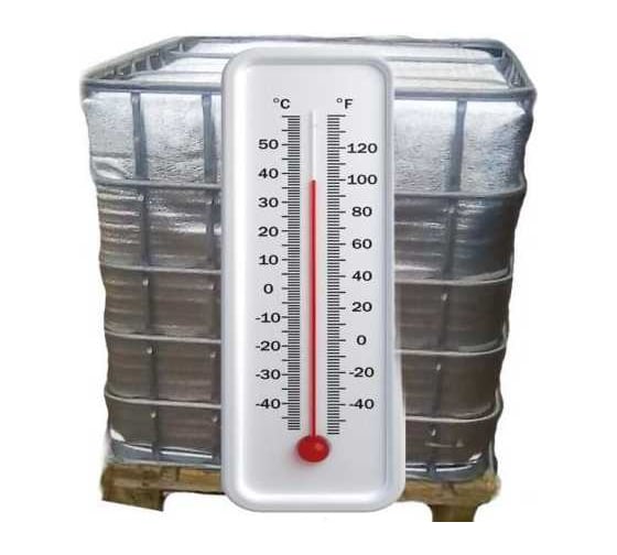 Изображение товара Еврокуб BigTara 1000 л, с подогревом 3 тэна и утеплением (поддон дерево) CN413