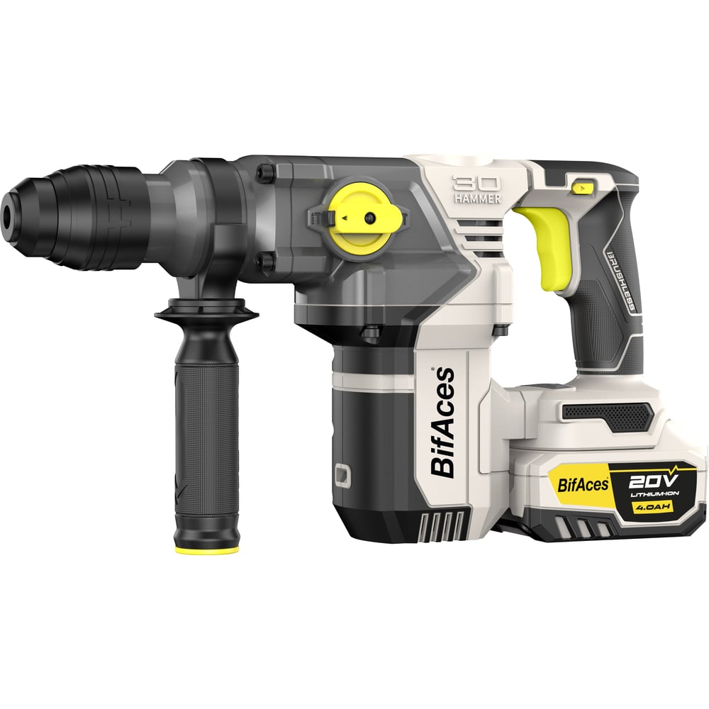 Изображение товара Профессиональный аккумуляторный перфоратор BifAces DLRH-40-30 20В 2 режима