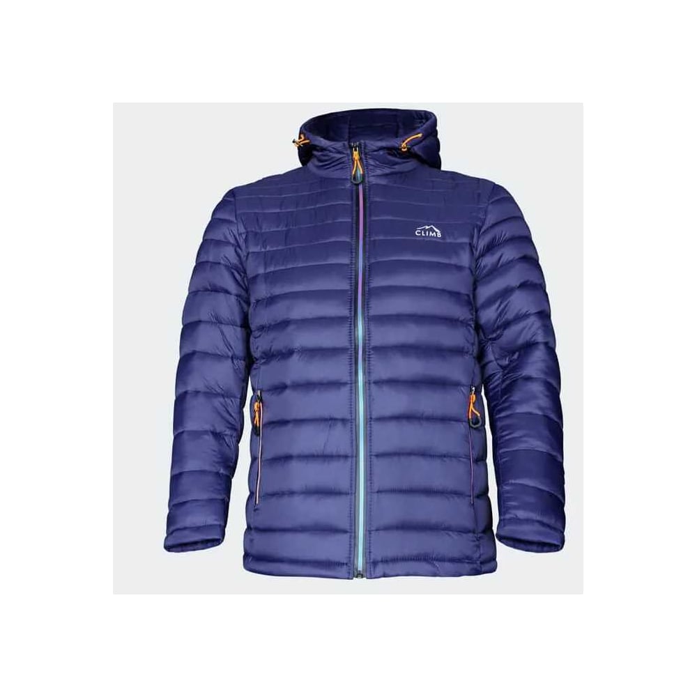 Изображение товара Утепленная мужская куртка с капюшоном PRO-CLIMB XL синяя