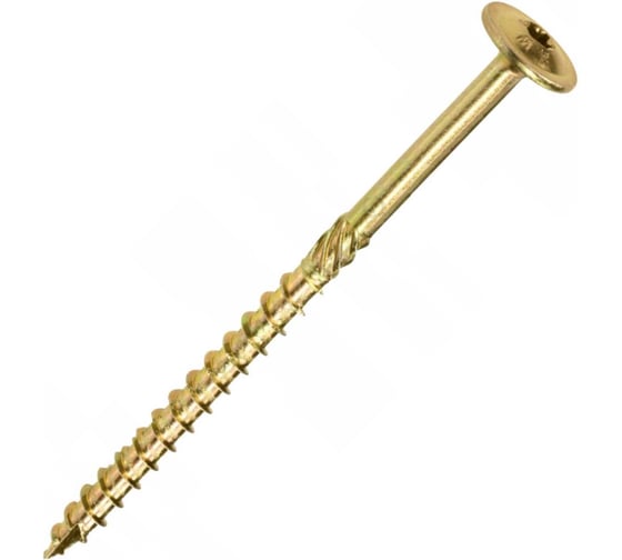 Изображение товара Саморез конструкционный по дереву RMG тарельчатый, фасовка МП 8x160 шлиц TORX 40 (50шт) С/К-ТГ-008-0160-0050