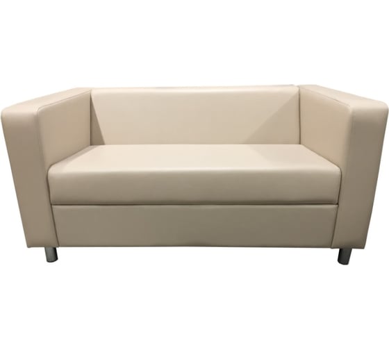 Изображение товара Диван Мягкий офис Аполло двухместный кремовый АП201КРМ