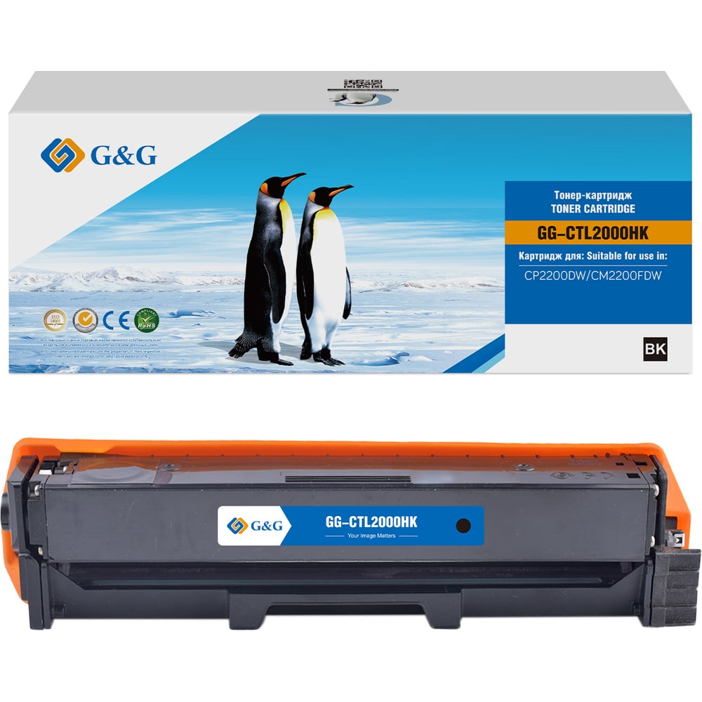 Изображение товара Лазерный картридж G&G GG-CTL2000HK черный для Pantum 3500 страниц