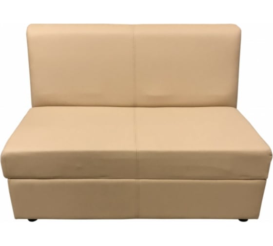 Изображение товара Секция дивана Мягкий офис Кардинал двухместная бежевая КРД601БЖ