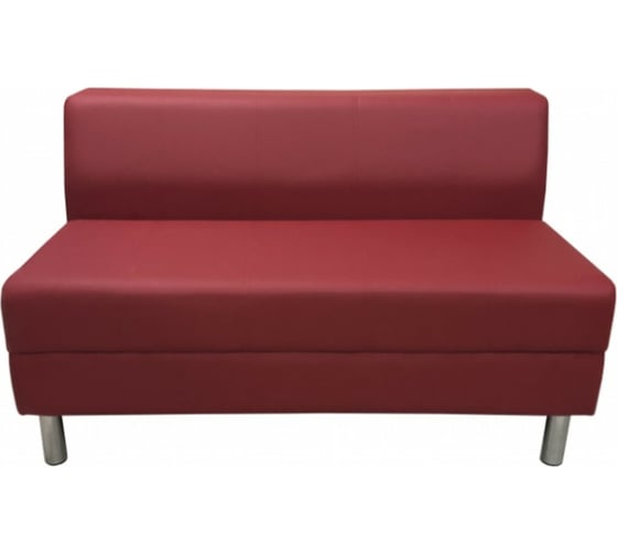 Изображение товара Секция дивана Мягкий офис Флагман двухместная красная ФЛ601КР