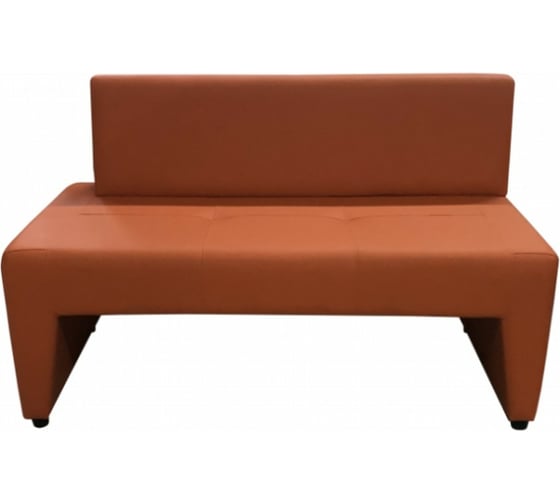 Изображение товара Диван Мягкий офис Ритм двухместный правый оранжевый РТRT201ОР