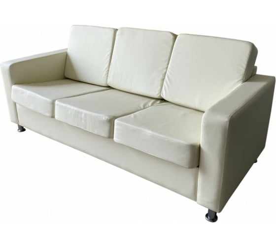 Изображение товара Диван Мягкий офис Артур трехместный кремовый АРТ303КРМ