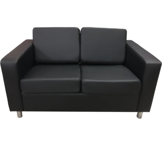 Изображение товара Диван Мягкий офис Артур двухместный черный АРТ201ЧН