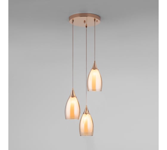 Изображение товара Подвесной светильник Eurosvet 50085 3 золото a044661