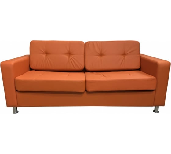 Изображение товара Диван Мягкий офис Офис Классик трехместный оранжевый ОК301ОР