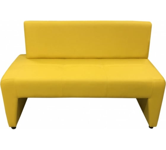 Изображение товара Диван Мягкий офис Ритм двухместный правый желтый РТRT201ЖЛТ