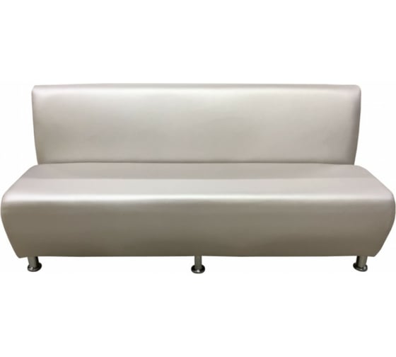 Изображение товара Секция дивана Мягкий офис Классик трехместная перламутровая КЛ701БЛ