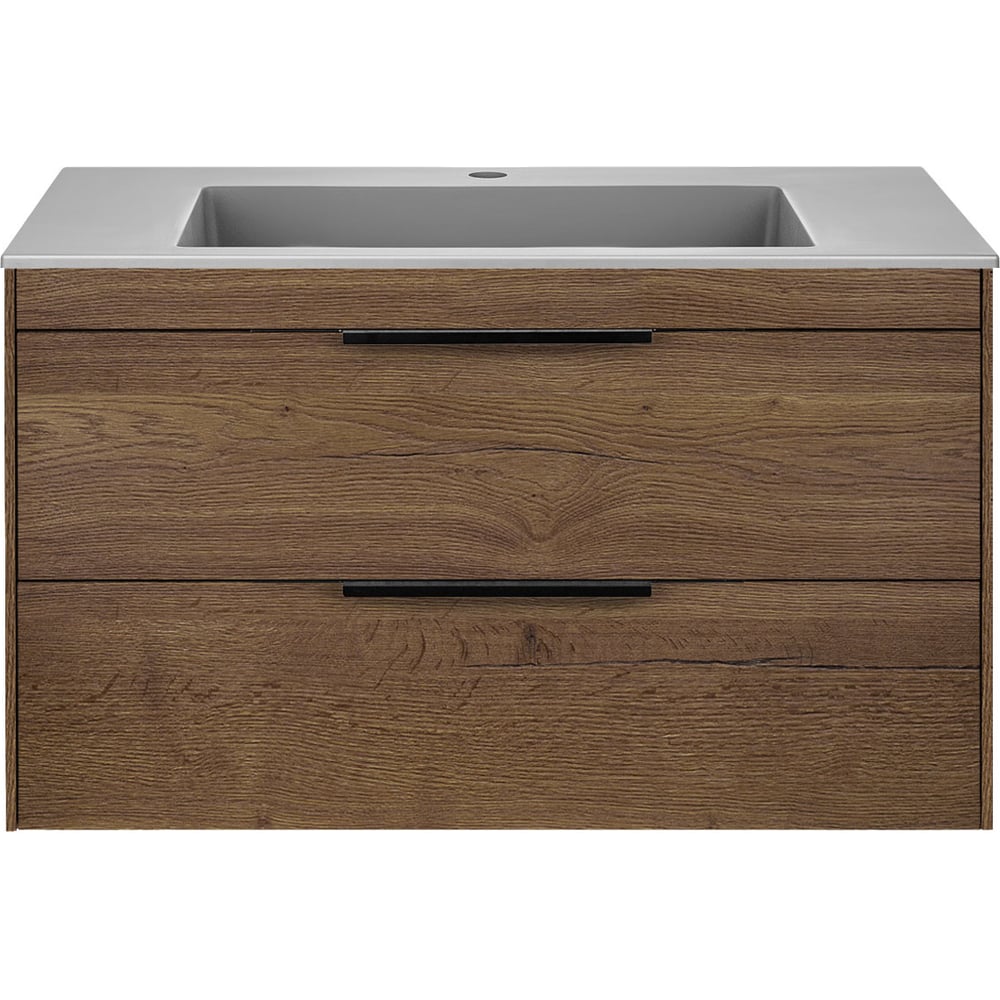 Изображение товара База под раковину VINCEA Chiara 2D 800 подвесная с двумя ящиками