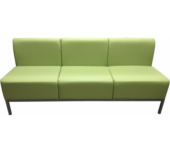 Изображение товара Диван Мягкий офис Компакт трехместный салатовый МТКОМ301СЛТ