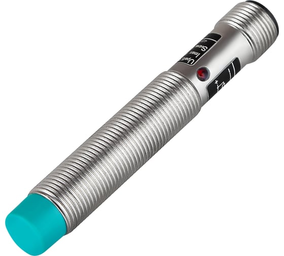 Изображение товара Индуктивный датчик ТЕКО ISN EC2B-31P-6-LZS4, Sn=6мм, корпус М12x1 Латунь не заподлицо, 10 ... 30 DC, PNP NO, IP67, подключение разъем 00-00068590