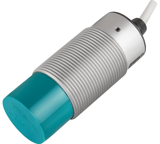 Изображение товара Индуктивный датчик ТЕКО ISN EF8A-43P-15-LZ, Sn=15мм, корпус М30x1,5 Алюминий не заподлицо, 10 ... 30 DC, PNP NO/NC, IP67, подключение кабель 00-00033899