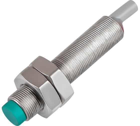 Изображение товара Индуктивный датчик ТЕКО ISN F1B-31N-2,5-L-0,31, Sn=2,5мм, корпус М8x0,5 Латунь не заподлицо, 10 ... 30 DC, NPN NO, IP67, подключение кабель 07-00038060