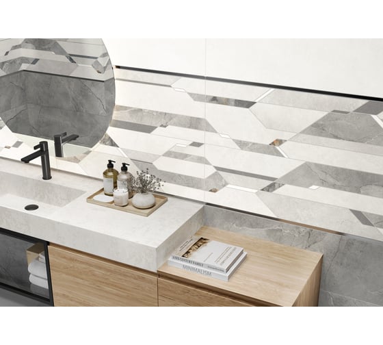 Изображение товара Плитка облицовочная AlmaCeramica Alma Ceramica Anturin 300х900х8,5, 1.35м2, многоцветный TWU3090ATU17R