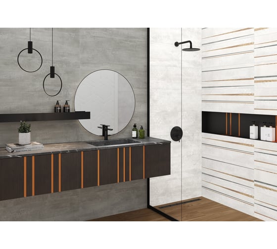 Изображение товара Плитка облицовочная AlmaCeramica Alma Ceramica Dakar 300х900х8,5, 1.35м2, 5 шт в уп, многоцветный TWU3090DKR14R