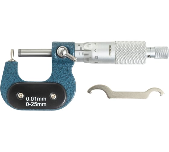 Изображение товара Микрометр ТОЧИНТЕХ МТ 25 тип A ГОСРЕЕСТР 89035-23 ГОСТ 6507-90 мк00021