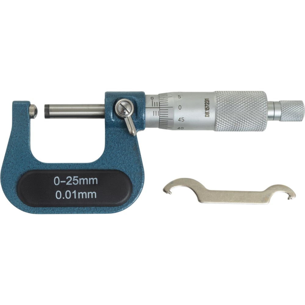 Изображение товара Микрометр ТОЧИНТЕХ МТ 25 тип C для точных измерений 0-25 мм