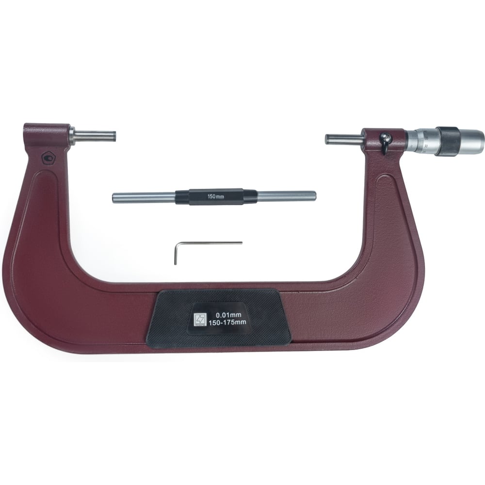Изображение товара Микрометр ТОЧИНТЕХ МК 175-0.01 ГОСРЕЕСТР 89035-23 бытовой точ высокоточный