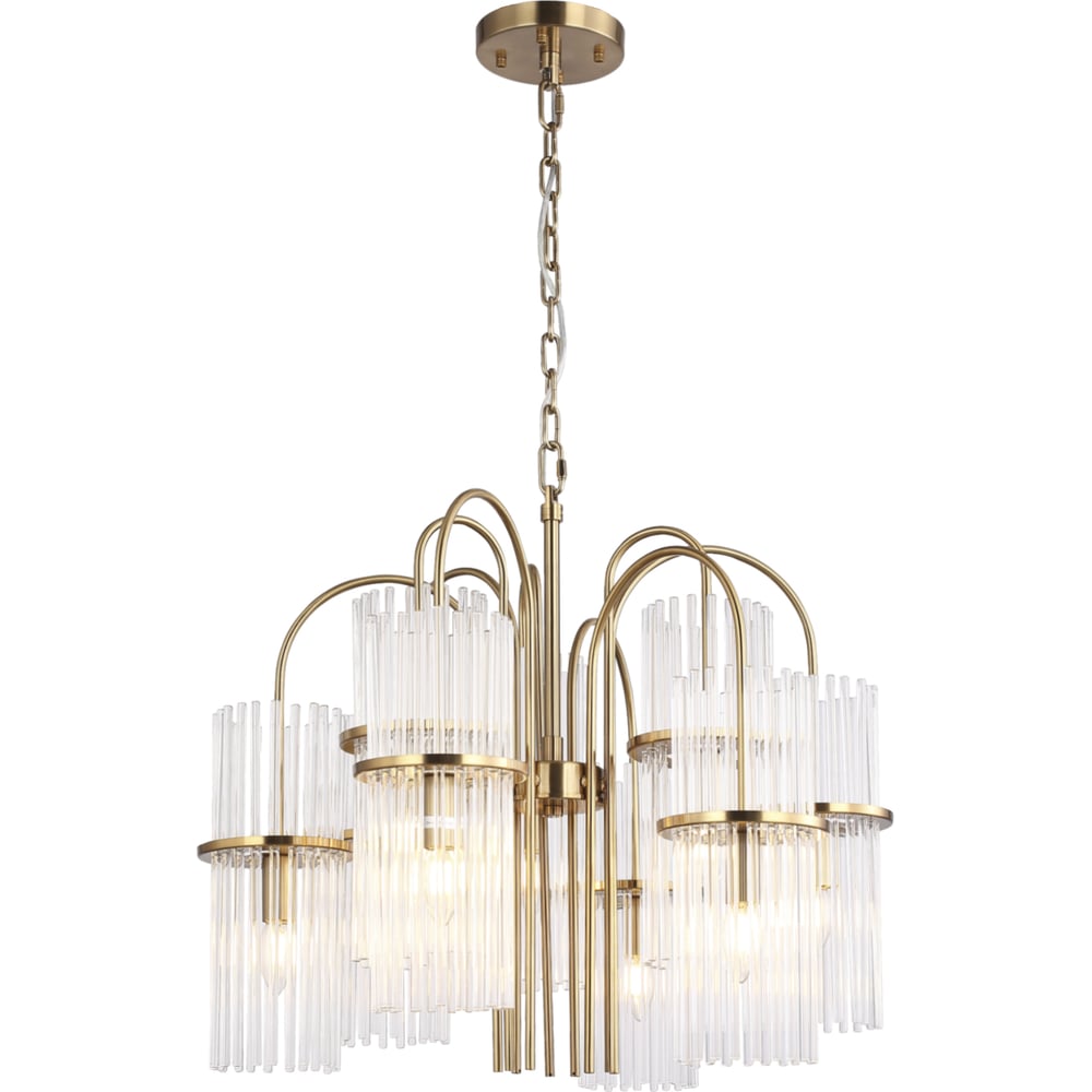 Изображение товара Светильник подвесной ST LUCE латунь/прозрачный E14 9*40W