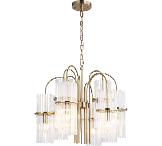 Изображение товара Светильник подвесной ST LUCE латунь/прозрачный E14 9*40W SL6145.303.09