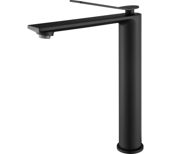 Изображение товара Смеситель для раковины VINCEA Verse однорычажный, черный матовый VBF-2VE2MB