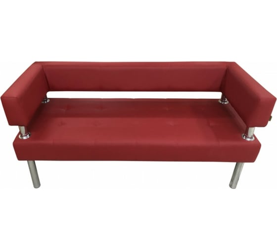 Изображение товара Диван Мягкий офис Сатурн трехместный красный СТР301КР