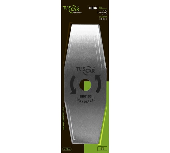 Изображение товара Нож для мотокосы TUSCAR BB0103, Standart, 230x25.4x2T, Multi 1030103211-2-2