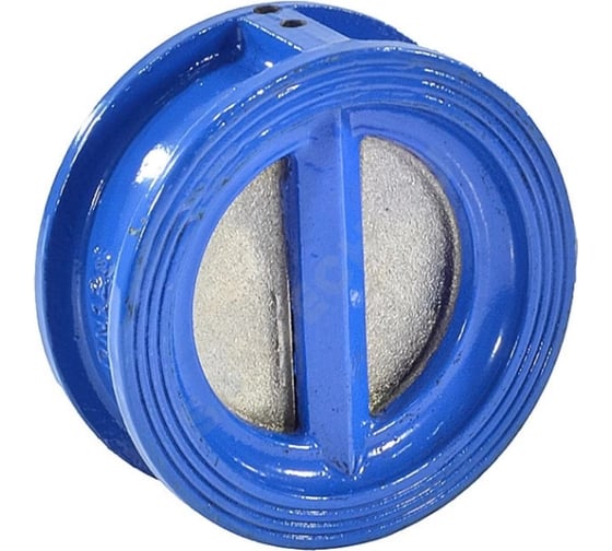 Изображение товара Клапан обратный RUTEMPO чугун 2/створ Ду 100 Ру16 Тмакс=130С межфл створки чугун 019-0068