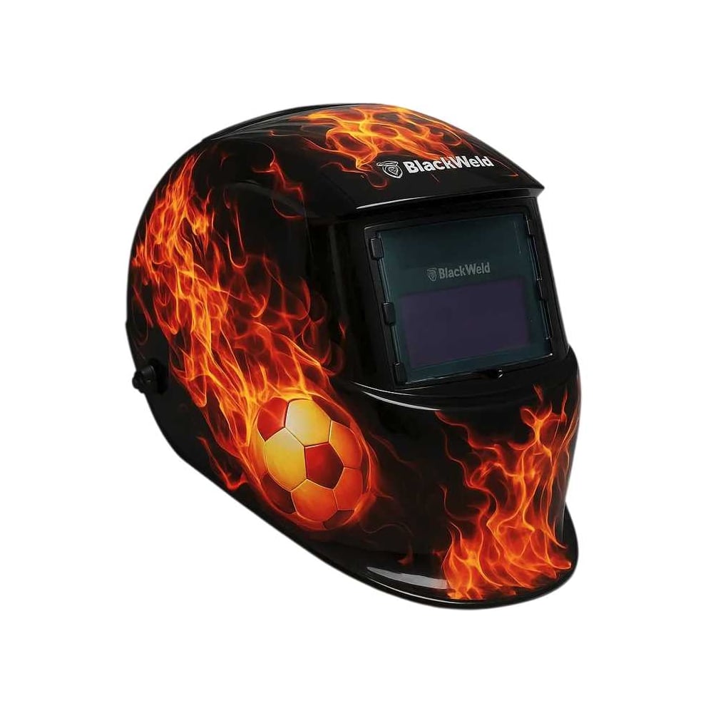 Изображение товара Маска сварщика BlackWeld Fireball 150145 с хамелеон светофильтром