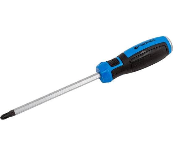 Изображение товара Крестовая отвертка Forsage силовая магнитная PH 3х150 мм, на пластиковом держателе 28136 F-7111503M