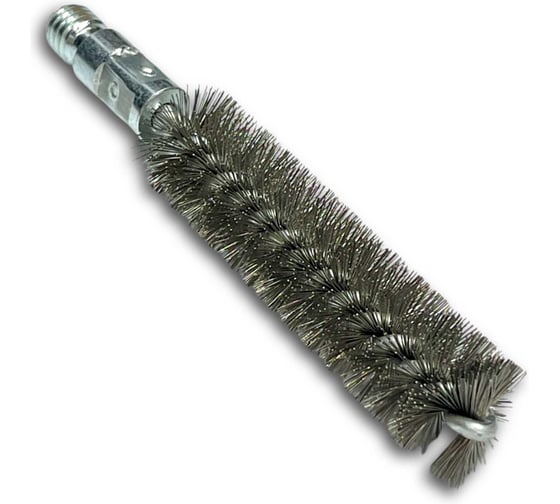 Изображение товара Щетка ерш Lessmann Д25 W1/2, нержавеющая сталь 0,20мм 50242524