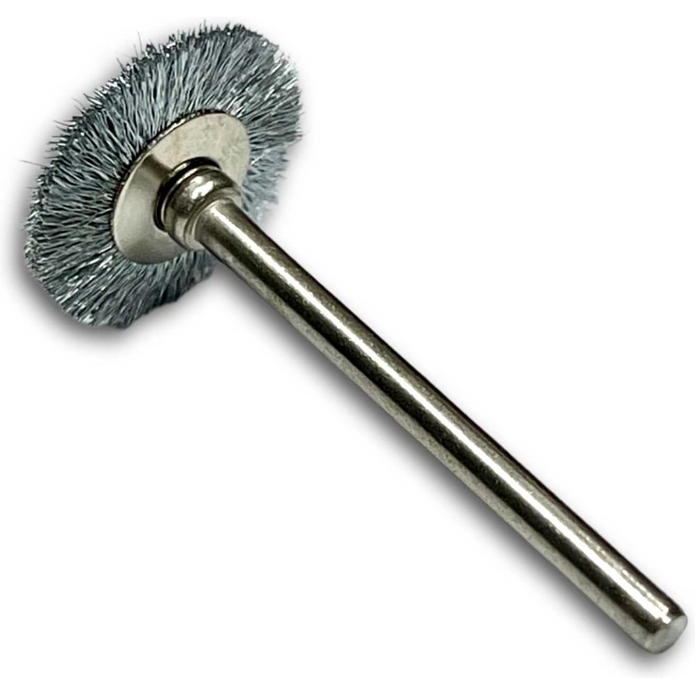 Изображение товара Щетка цилиндрическая гофрированная миниатюрная Lessmann Д19мм STA 0,10мм