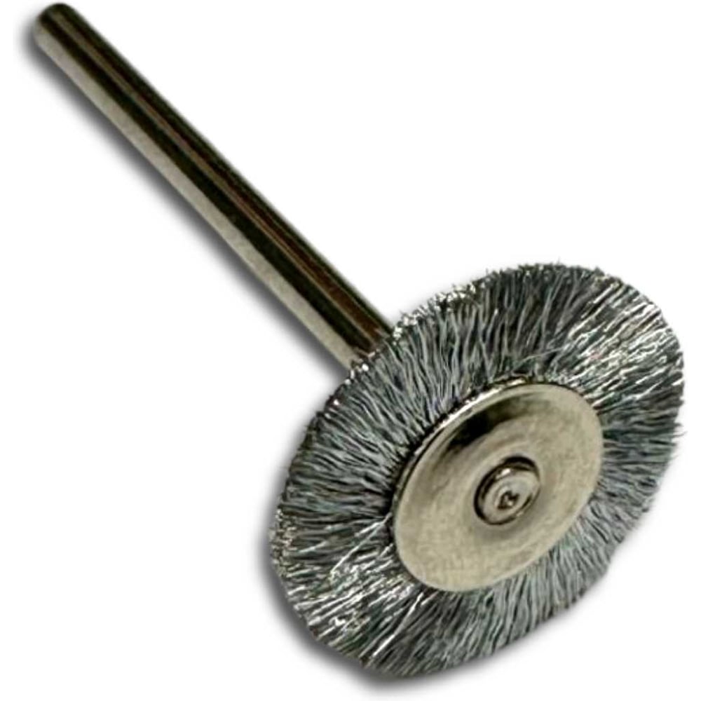 Изображение товара Щетка цилиндрическая гофрированная миниатюрная Lessmann Д19мм STA 0,10мм