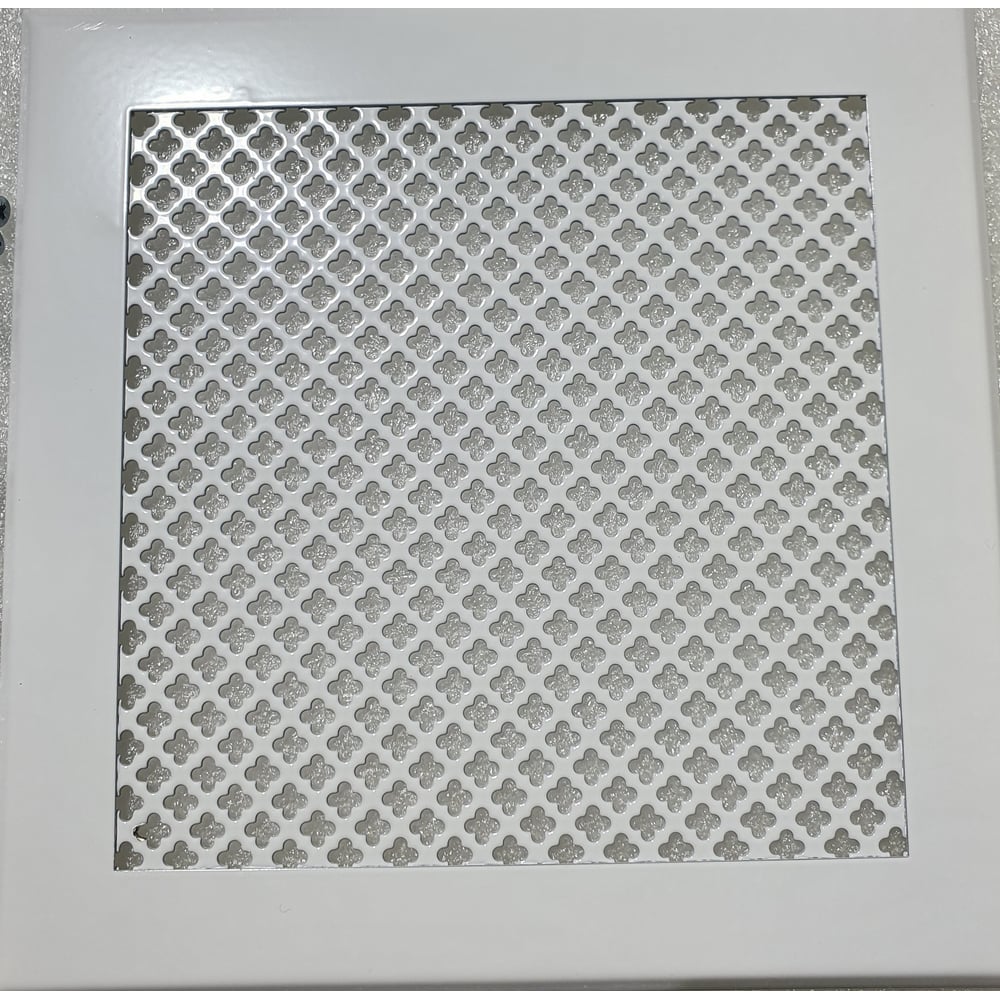 Изображение товара Металлическая вентиляционная решетка на саморезах 100x100 мм Вентмаркет VRC00100S