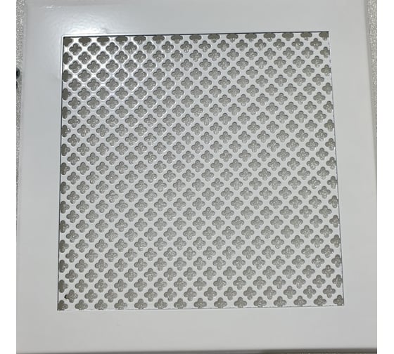 Изображение товара Вентиляционная решетка металлическая на саморезах ООО Вентмаркет 100x100мм VRC00100S