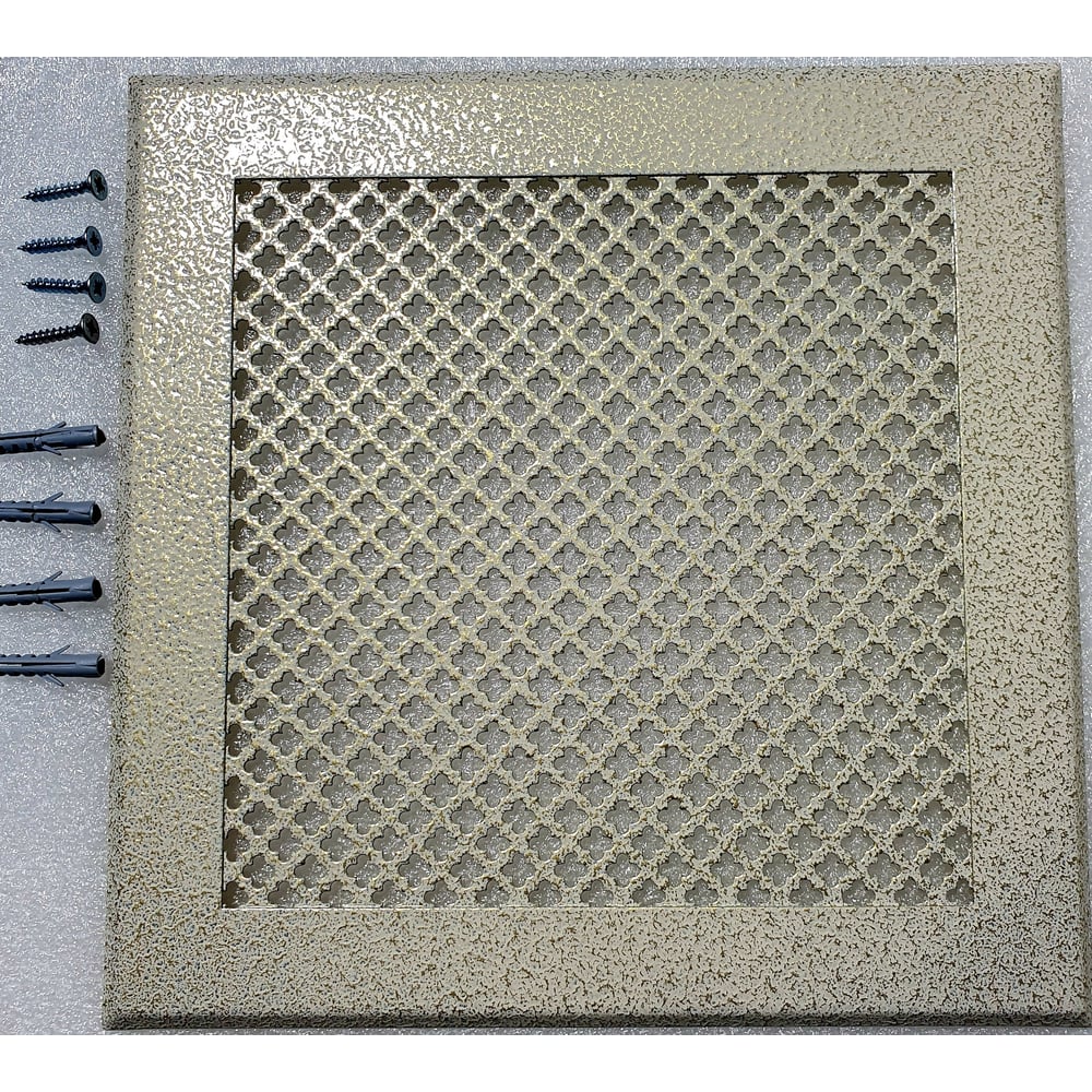 Изображение товара Металлическая вентиляционная решетка с магнитами 300x300мм Вентмаркет