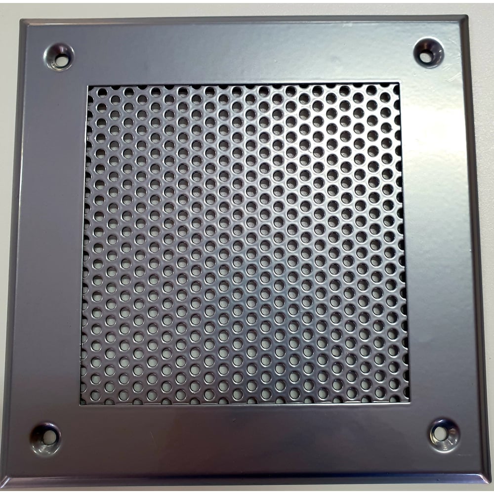 Изображение товара Металлическая вентиляционная решетка 210x210 мм Вентмаркет VRK00217S на саморезах