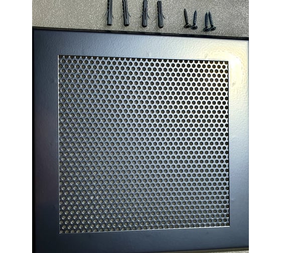Изображение товара Вентиляционная решетка металлическая на саморезах ООО Вентмаркет 100x100мм VRK00103S