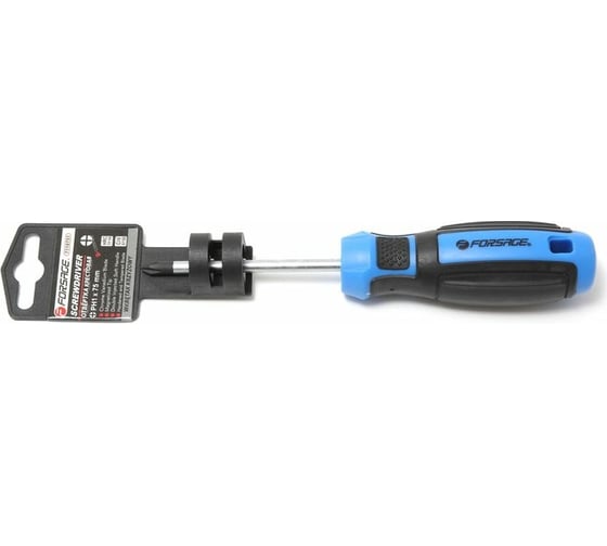 Изображение товара Крестовая отвертка Forsage магнитная PZ 3х150 мм, на пластиковом держателе 28102 F-7121503